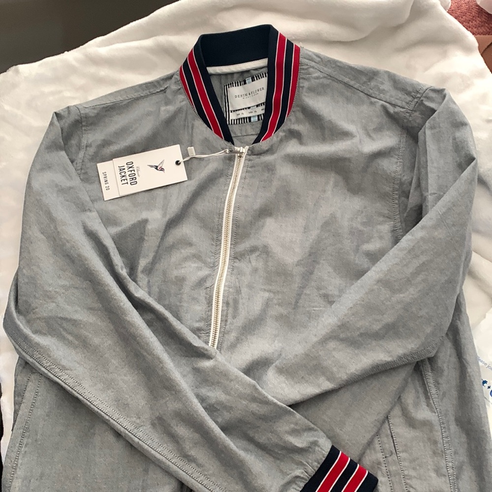 Denim & Flowers light jacket